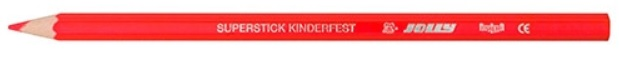 Jolly Superstick Colouring Pencil Neon Red