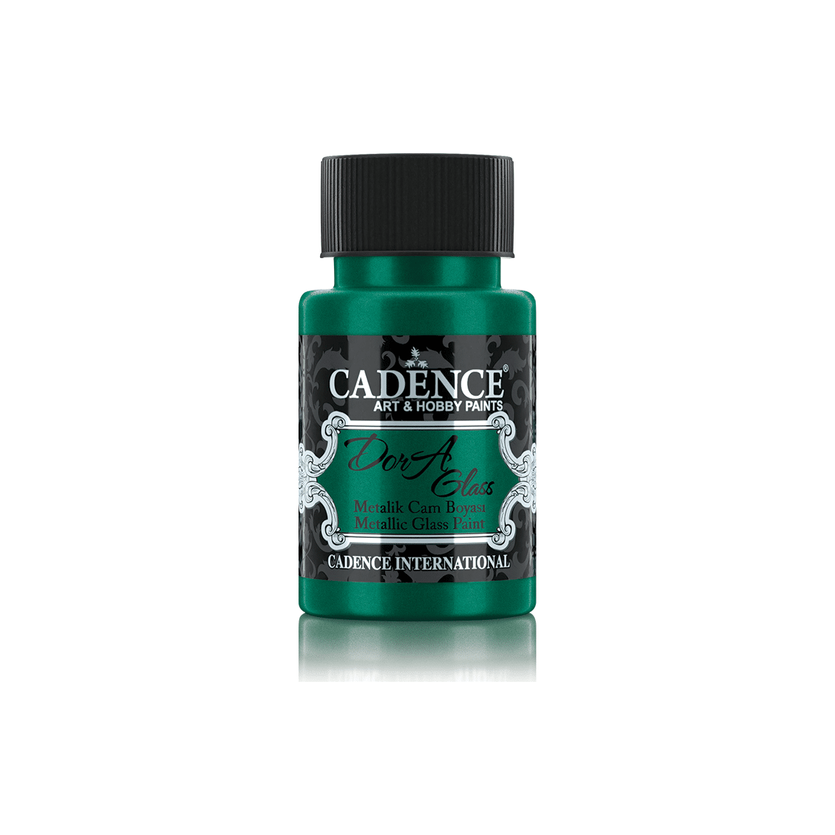 Cadence Dora Metallic Glas Verf 50 ml Emerald Green