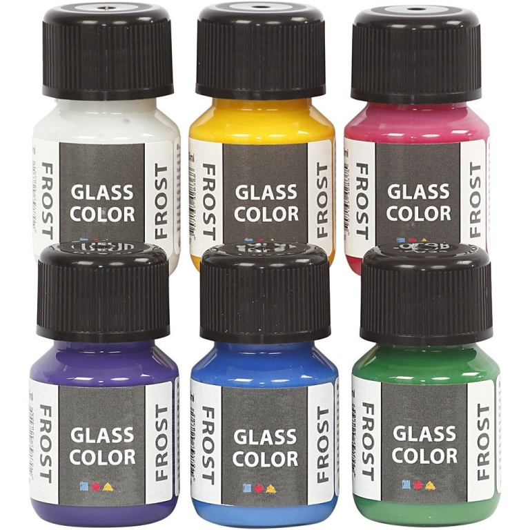 CC Glass Color Frost Set 6x30ml Multi