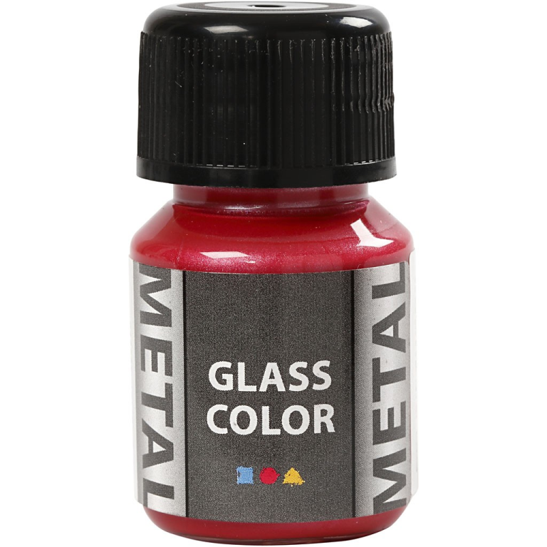 CC Glass Color Metal Red 30ml