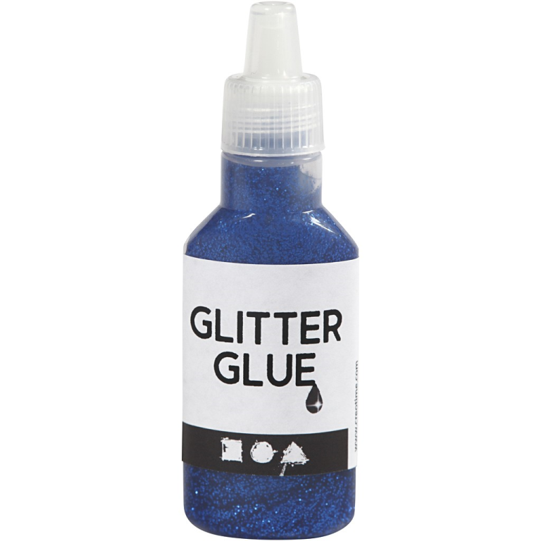 CC Glitterkleber 25 ml Dunkelblau
