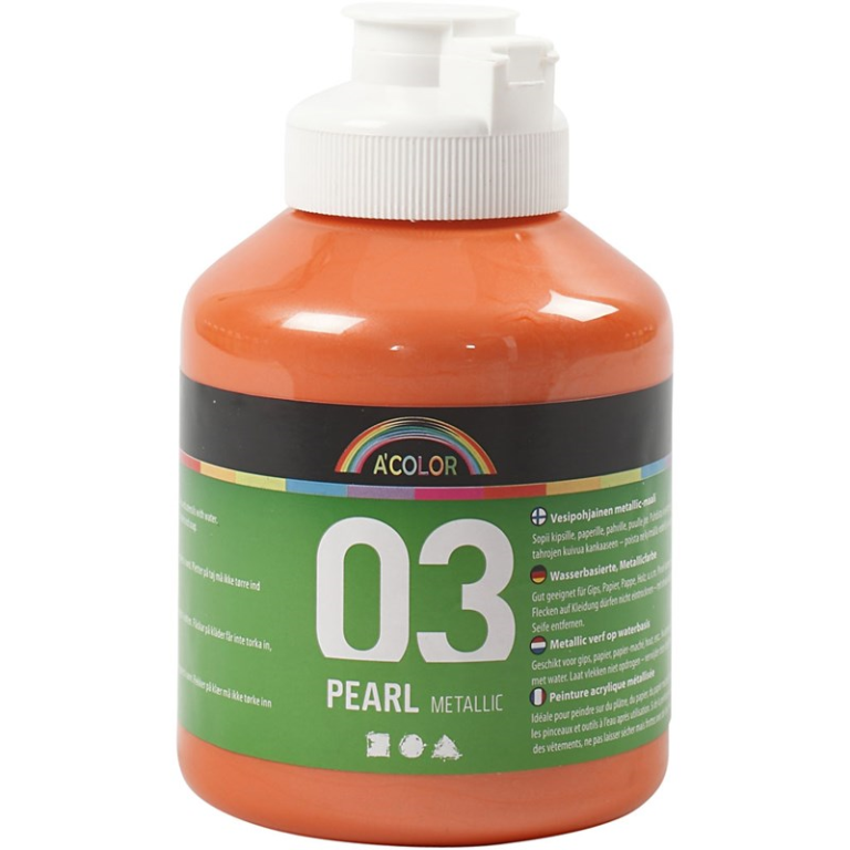 CC Metallic Acrylverf Oranje 500 ml