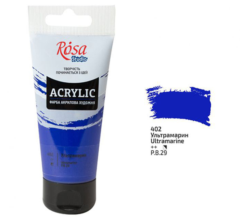 Rosa Studio Acrylfarbe 75 ml 402 Ultramarin