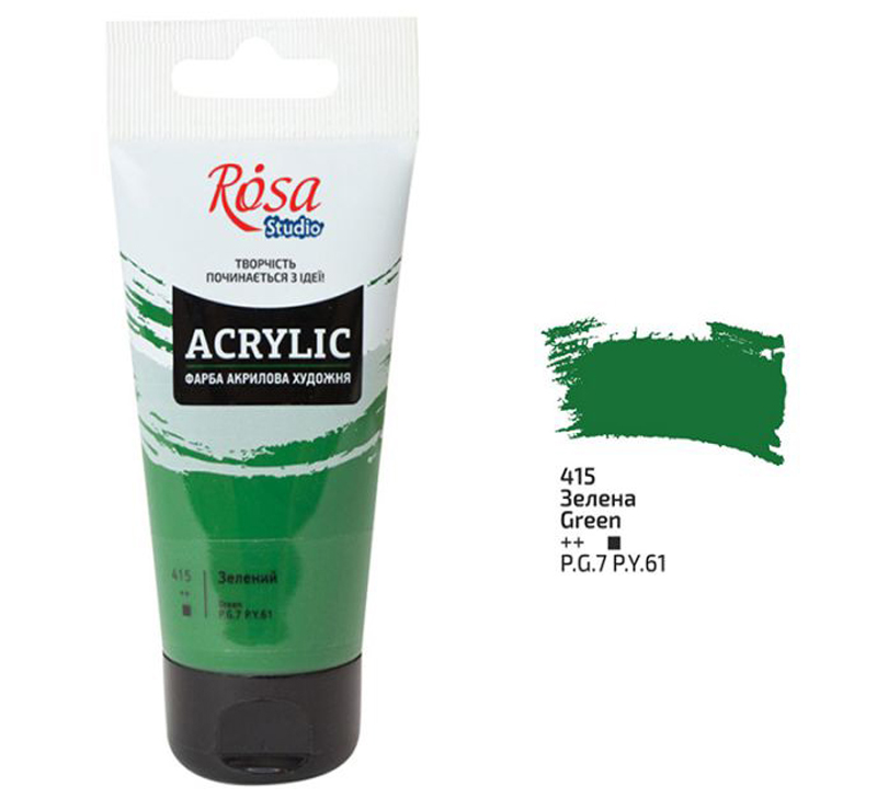 Rosa Studio Acrylverf 75 ml 415 Green