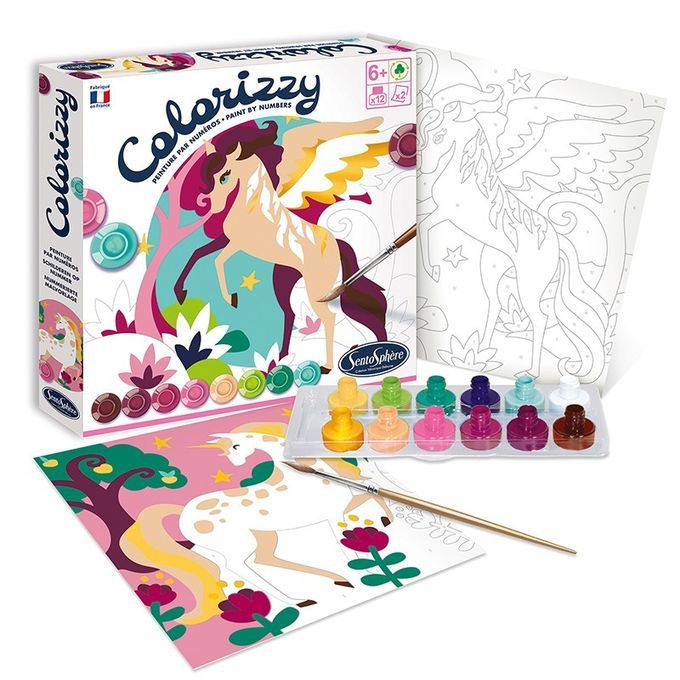Colorizzy Malen nach Zahlen Einhorn