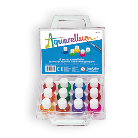 Aquarellum Mini-Aquarellkoffer 12x5 ml