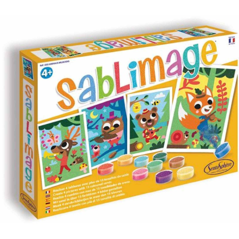 Sablimage Tiere Musiker
