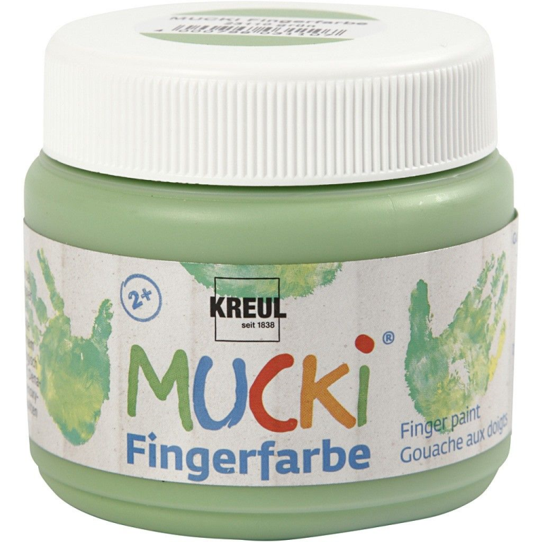Mucki Vingerverf Groen 150 ml