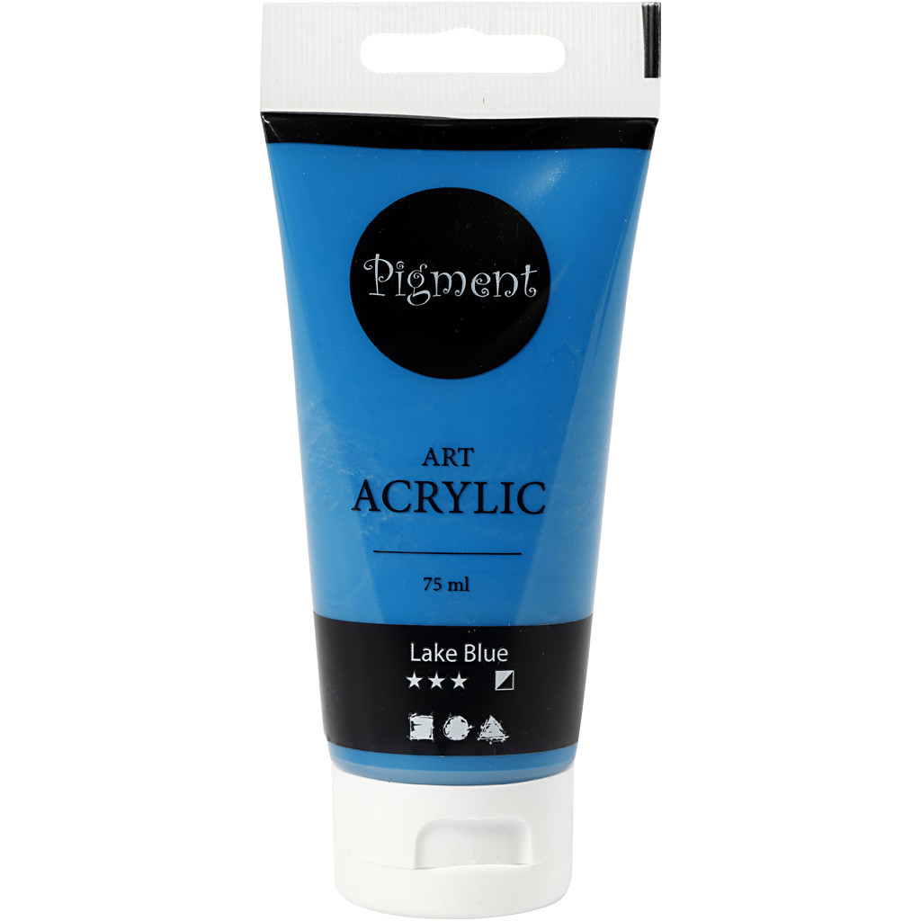 Pigment Art Acrylfarbe Himmelblau 75 ml