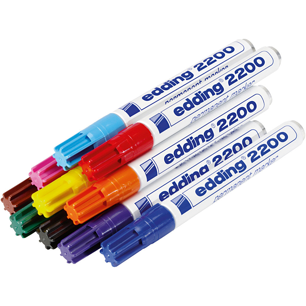 Edding Permanent Markers 2200 10 stuks
