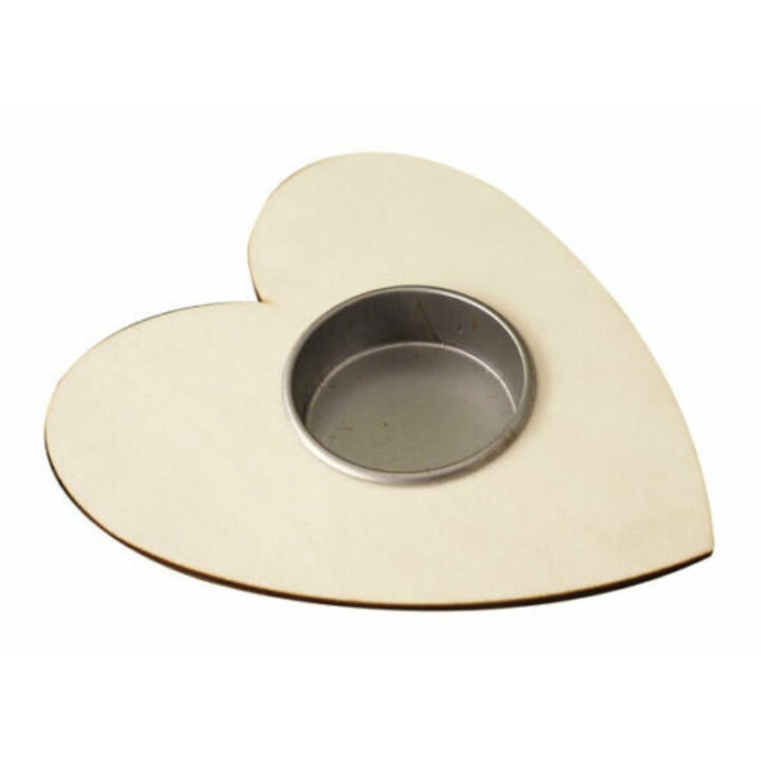 GC Houten Teelichthalter Herz 10x12 cm