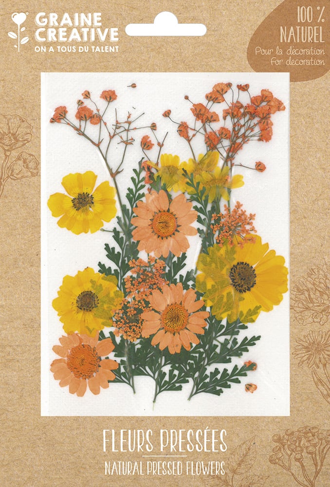 GC Natuurlijke Gedroogte Bloemen Yellow Meadow 18 Stuk