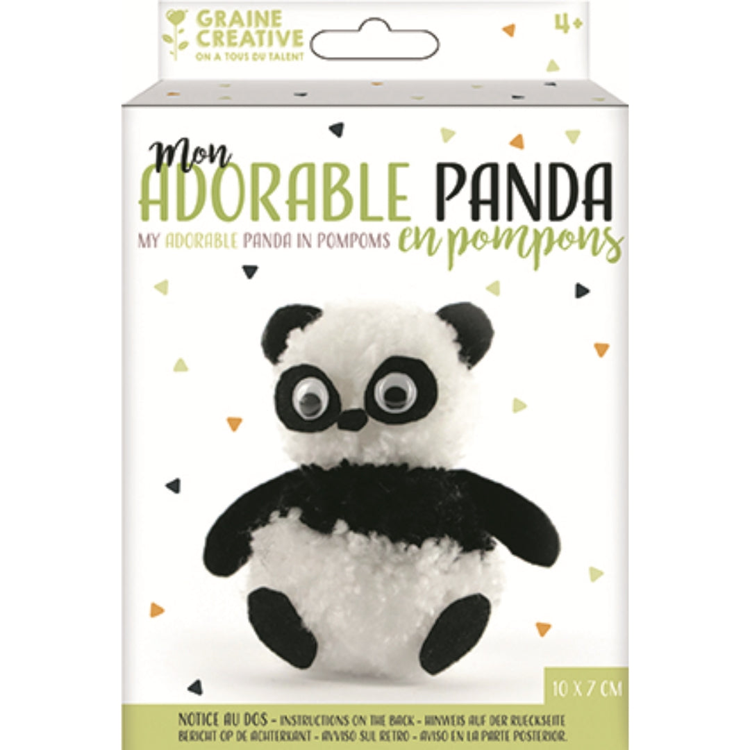 GC DIY Pompon Set Panda