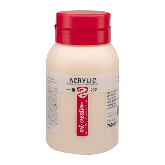 Talen Art Creation Acrylverf 292 Napels Geel 750 ml