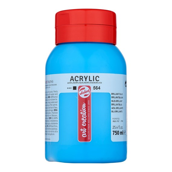 Talen Art Creation Acrylverf 564 Briljantblauw 750 ml