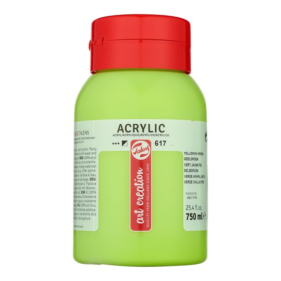 Talen Art Creation Acrylfarbe 617 Gelbgrün 750 ml