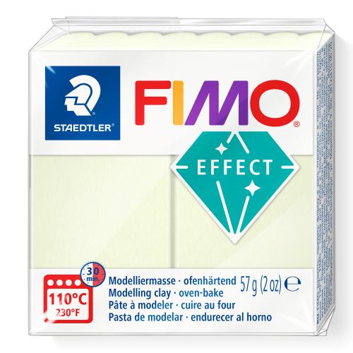 FIMO Soft Effect Glow in the Dark nr 041 57g - Polymeerklei / Boetseerklei