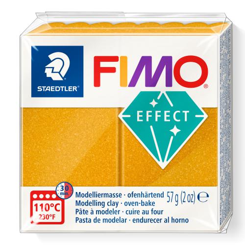FIMO Soft Effect Goudkleur nr 11 57g - Polymeerklei / Boetseerklei