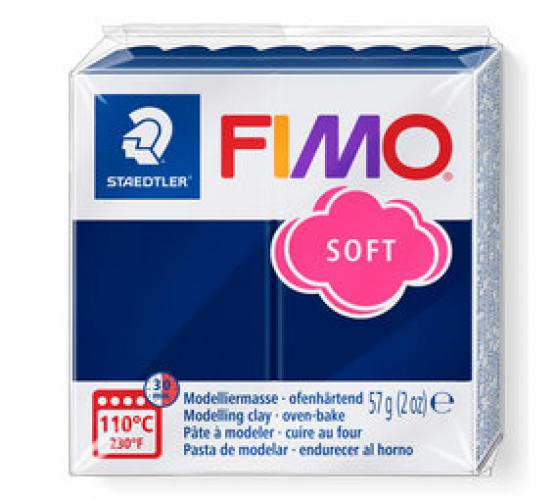 FIMO Soft Windsor Blauw nr 35 57g - Polymeerklei / Boetseerklei