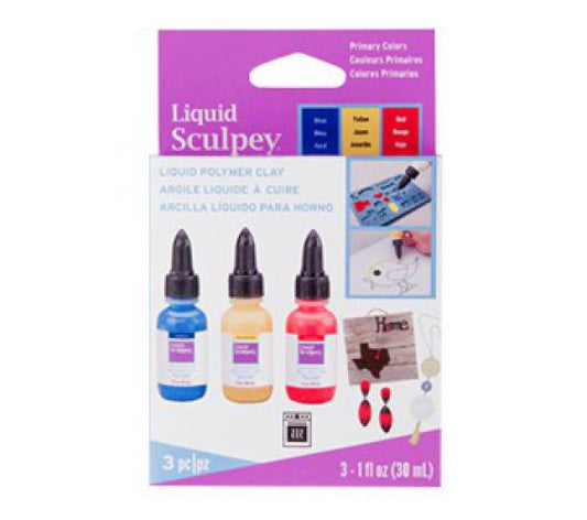 Sculpey Liquid Sculpey Multipack Primary - Polymeerklei / Boetseerklei