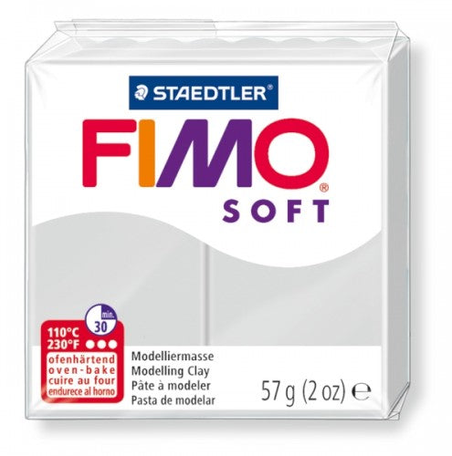 FIMO Soft Dolfijngrijs (nr. 80) - Polymeerklei / Boetseerklei