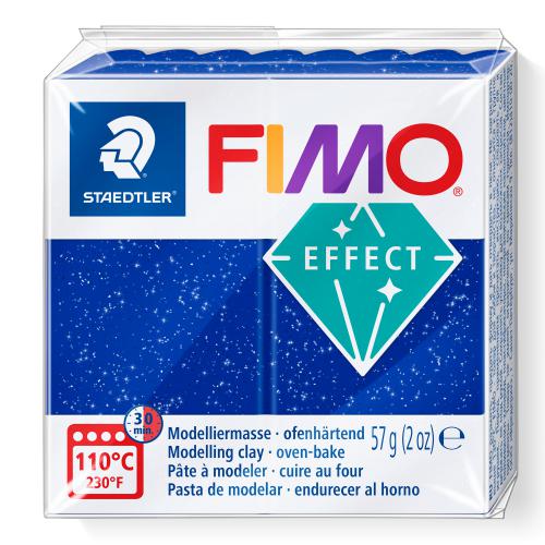 FIMO Soft Metallic Blauw 302 - Polymeerklei / Boetseerklei
