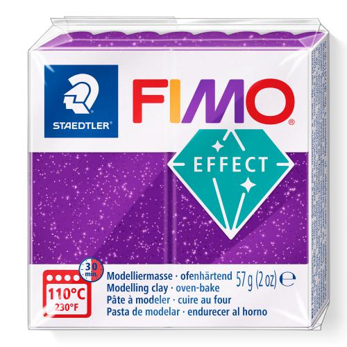 FIMO Soft Effect Galaxy Violet 602  57g - Polymeerklei Boetseerklei