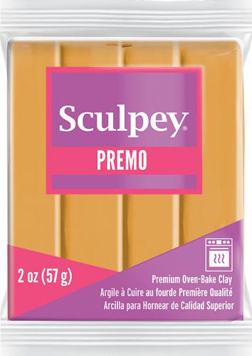 Sculpey Premo Mustard 5011 - 57G - Polymeerklei / Boetseerklei