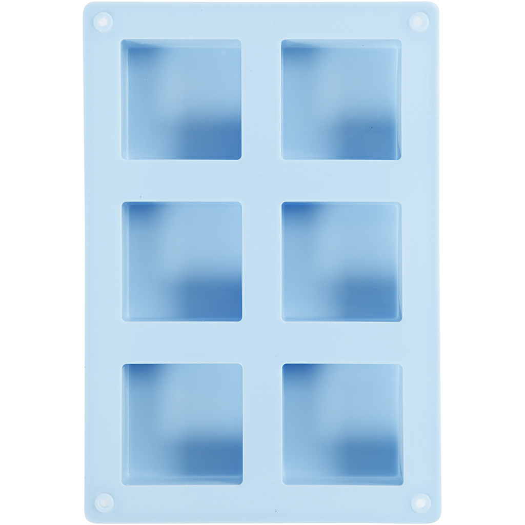 CC Silikonformen Quadrate 21,5x14,5x2,5 cm