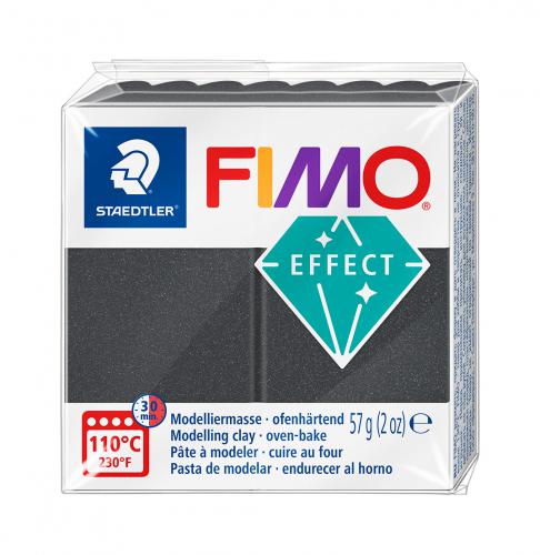 Fimo Soft Effect Metallic Steel Grey 57g - Polymeerklei & Boetseerklei