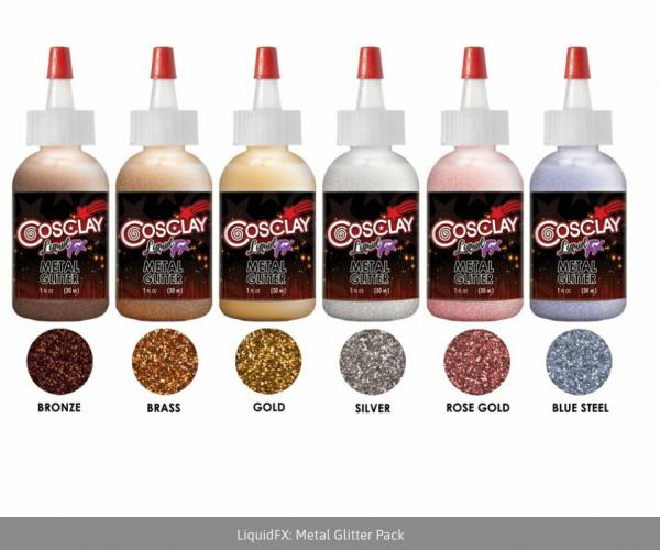 Fimo LiquidFX Metal Glitter Pack - Polymeerklei / Boetseerklei