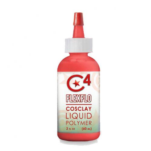 Fimo Cosclay C4 Flexflo Deco Rood 60ml - Polymeerklei / Boetseerklei