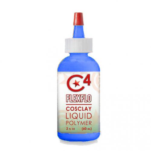 Cosclay C4 flexflo deco Blue 60ml - Flexibele Polymeerklei | Fimo Klei