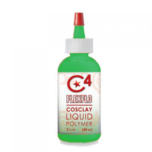 Fimo Cosclay C4 flexflo deco Green 60ml - Polymeerklei / Boetseerklei