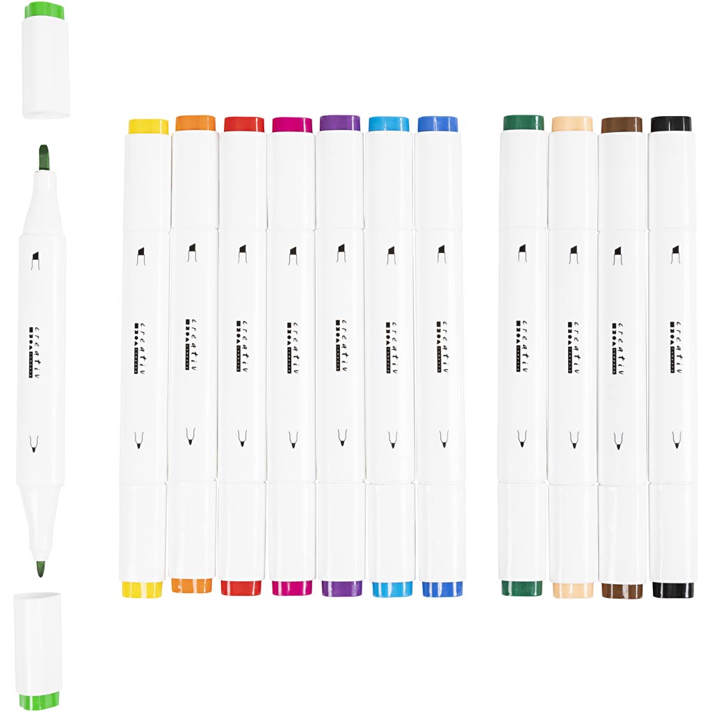 CC Alcoholmarkers Set 12 stuks