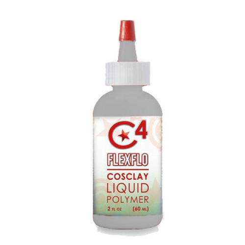 Fimo Cosclay C4 flexflo deco Grey 60ml - Polymeerklei / Boetseerklei