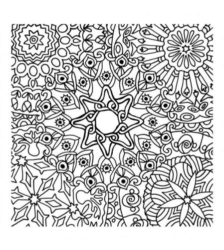 Cernit Texture Mat 9x9cm Mandala - Polymeerklei & Boetseerklei