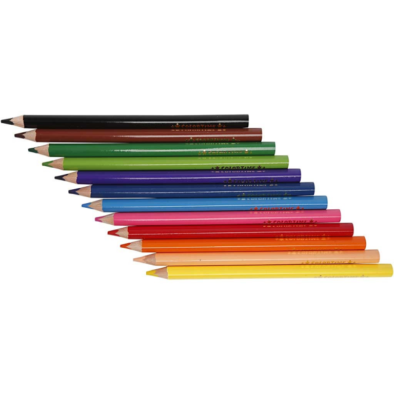 Colortime Jumbo Buntstifte 12 Stück