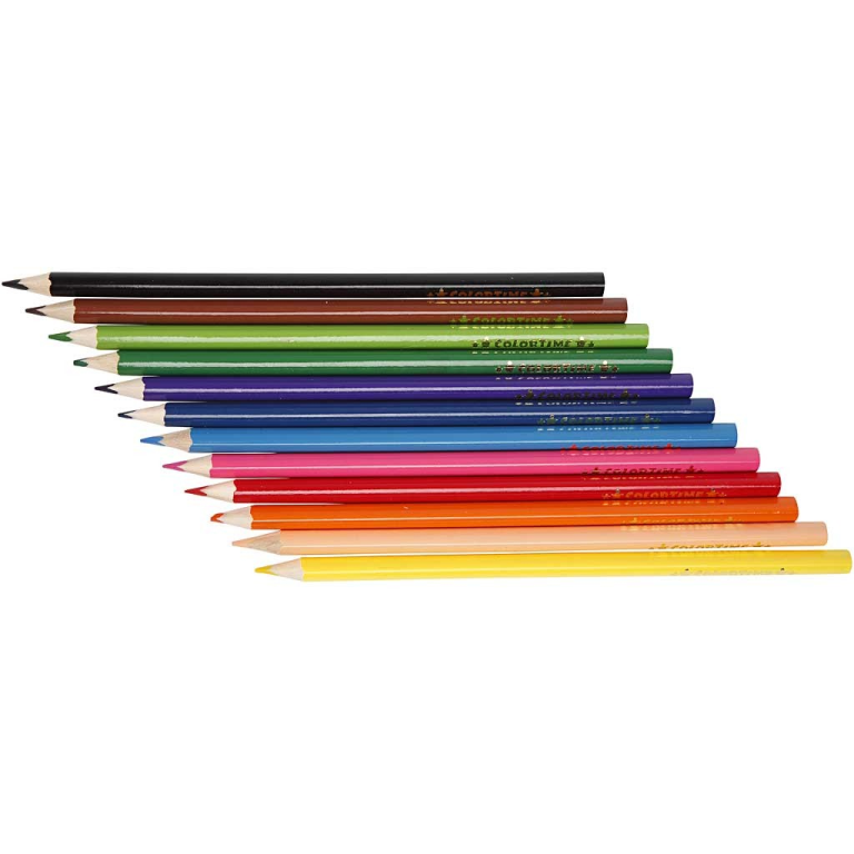 Colortime Kleurpotloden 12 stuks