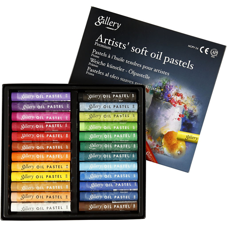 Mungyo Gallery Oliepastel Premium Set 24 stuks