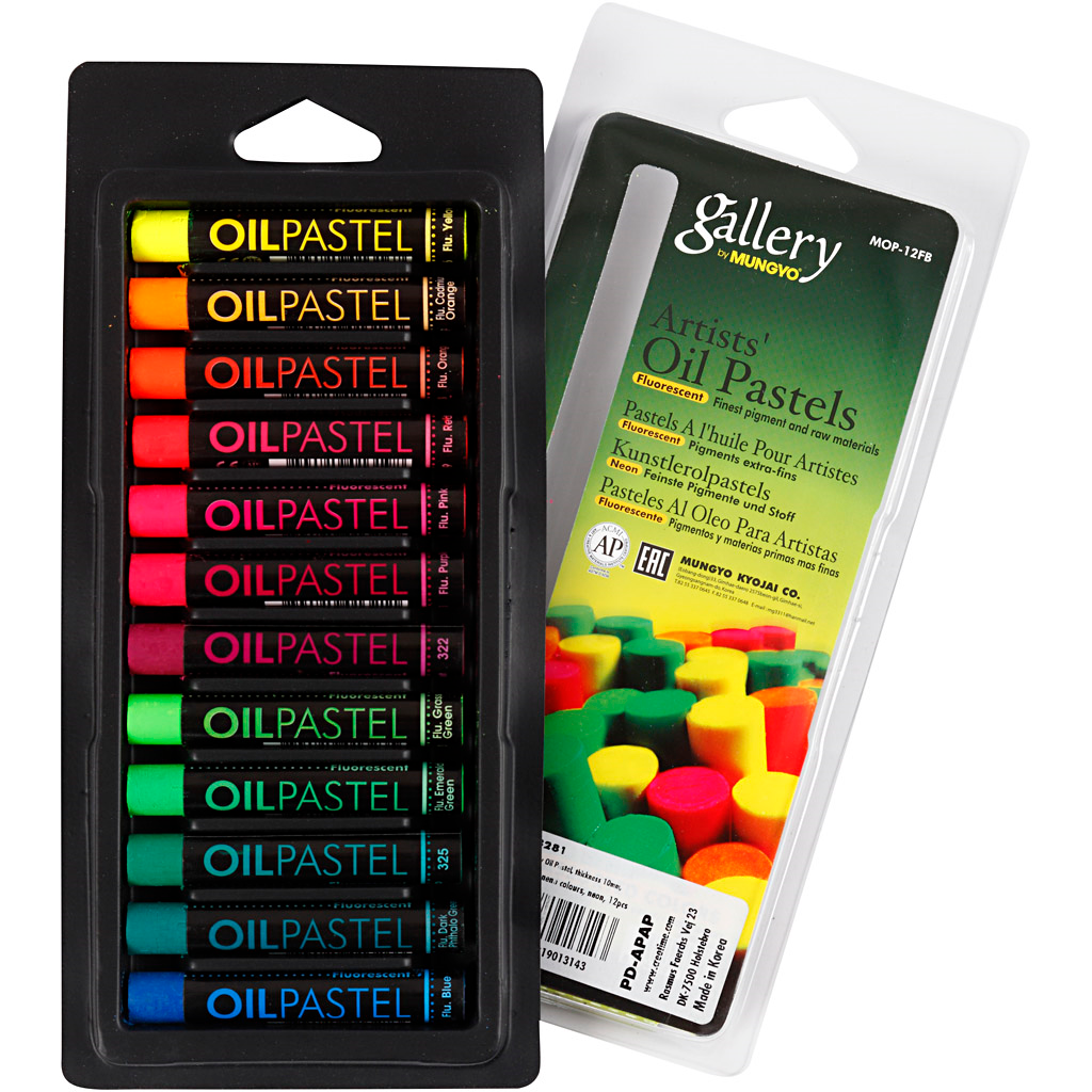Mungyo Gallery Ölpastell Neon Set 12 Stück