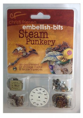 Afwerking Embellish bits Steam punky - Polymeerklei / Boetseerklei