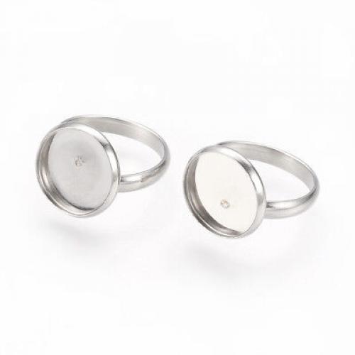 Fimo Rond Cabochon Zetting Ring 12mm - Polymeerklei / Boetseerklei