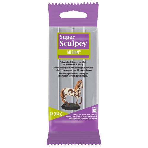 Sculpey Super Sculpey medium Gray 454 gram - Polymeerklei