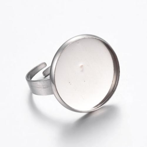 Fimo Ring Zetting 20mm Rond Cabochon - Polymeerklei Sieraden