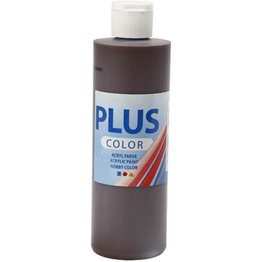 Plus Color Acrylverf Chocolade 250 ml