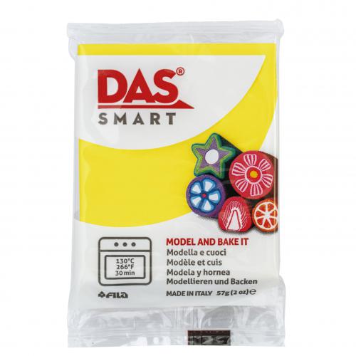 Fimo DAS Smart Citroengeel 57g - Polymeerklei / Boetseerklei