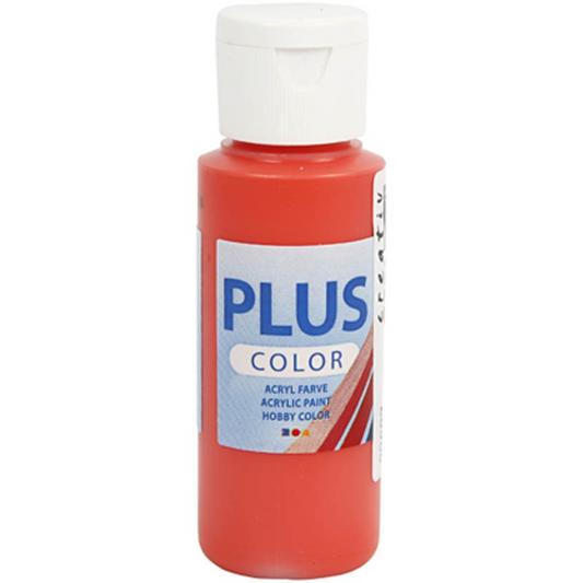 Plus Color Acrylverf Briljant Rood 60 ml