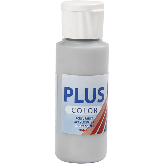 Plus Color Acrylverf Zilver 60 ml