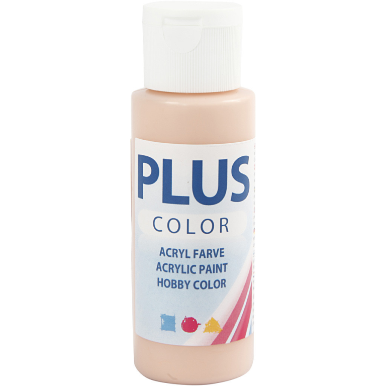 Plus Color Acrylverf Perzik 60 ml
